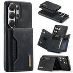 Detachable Magnetic Leather Wallet Case with Camera Ring Protection for Samsung Galaxy S26 Series
