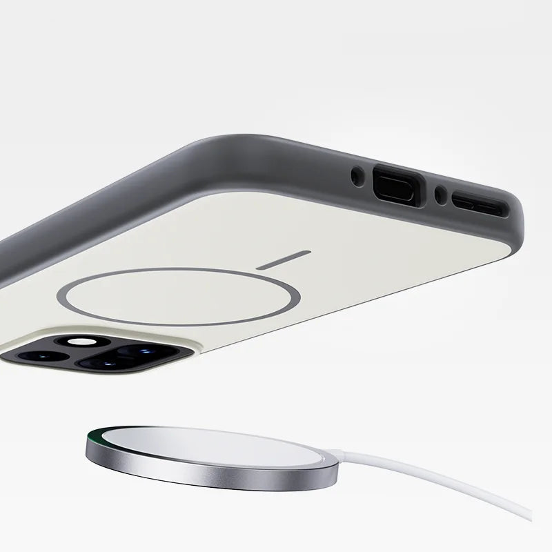 OnePlus 15 Matte Magnetic Case with Metal Buttons