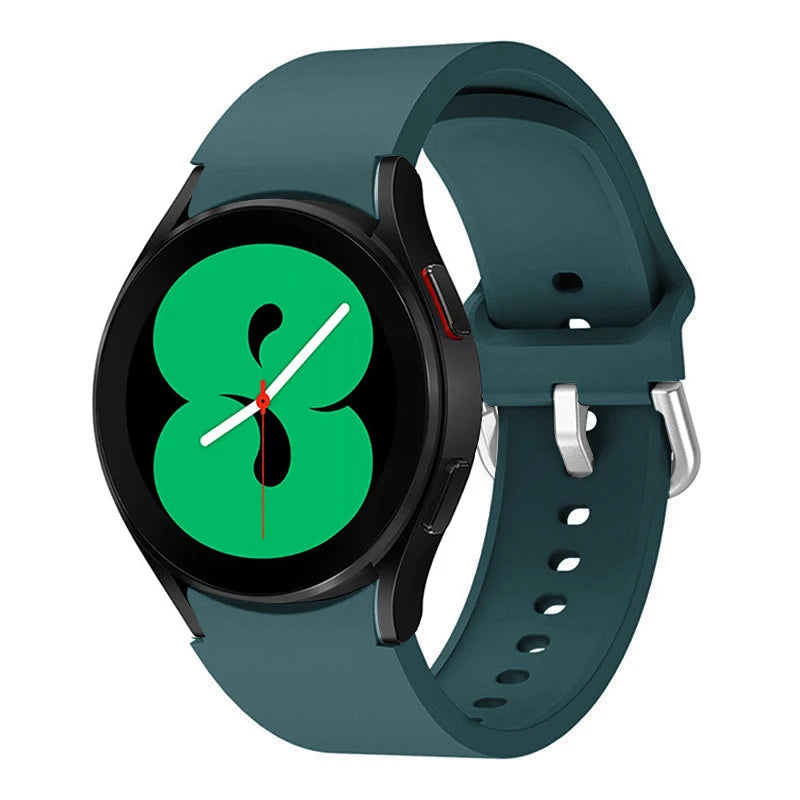 Soft Silicone Watch Strap for Samsung Galaxy Watch 6 & Galaxy Watch 6 Classic
