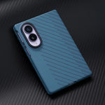 Ultra-Thin Carbon Fiber Pattern Case with Glass Film for Samsung Galaxy Z Fold 8