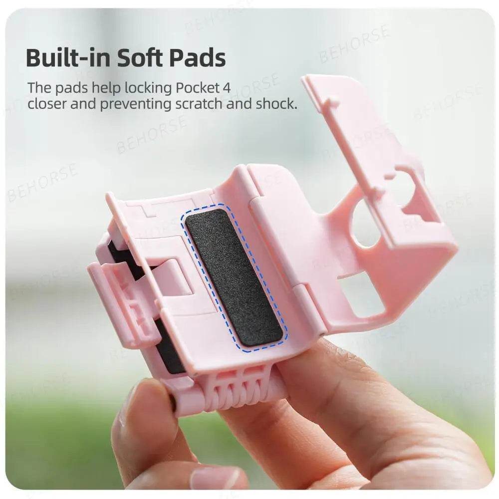 Multi-Functional Magnetic Clip Mount for DJI Osmo Pocket 4