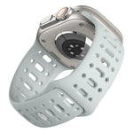 Perforated Silicone Sport Band with Ventilation Holes for Apple Watch