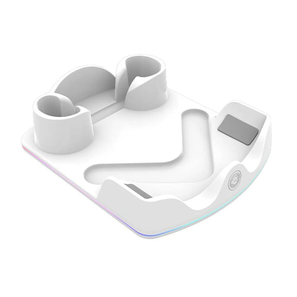 Meta Quest 3S VR Charging Station with Headset Stand and Controller Holder