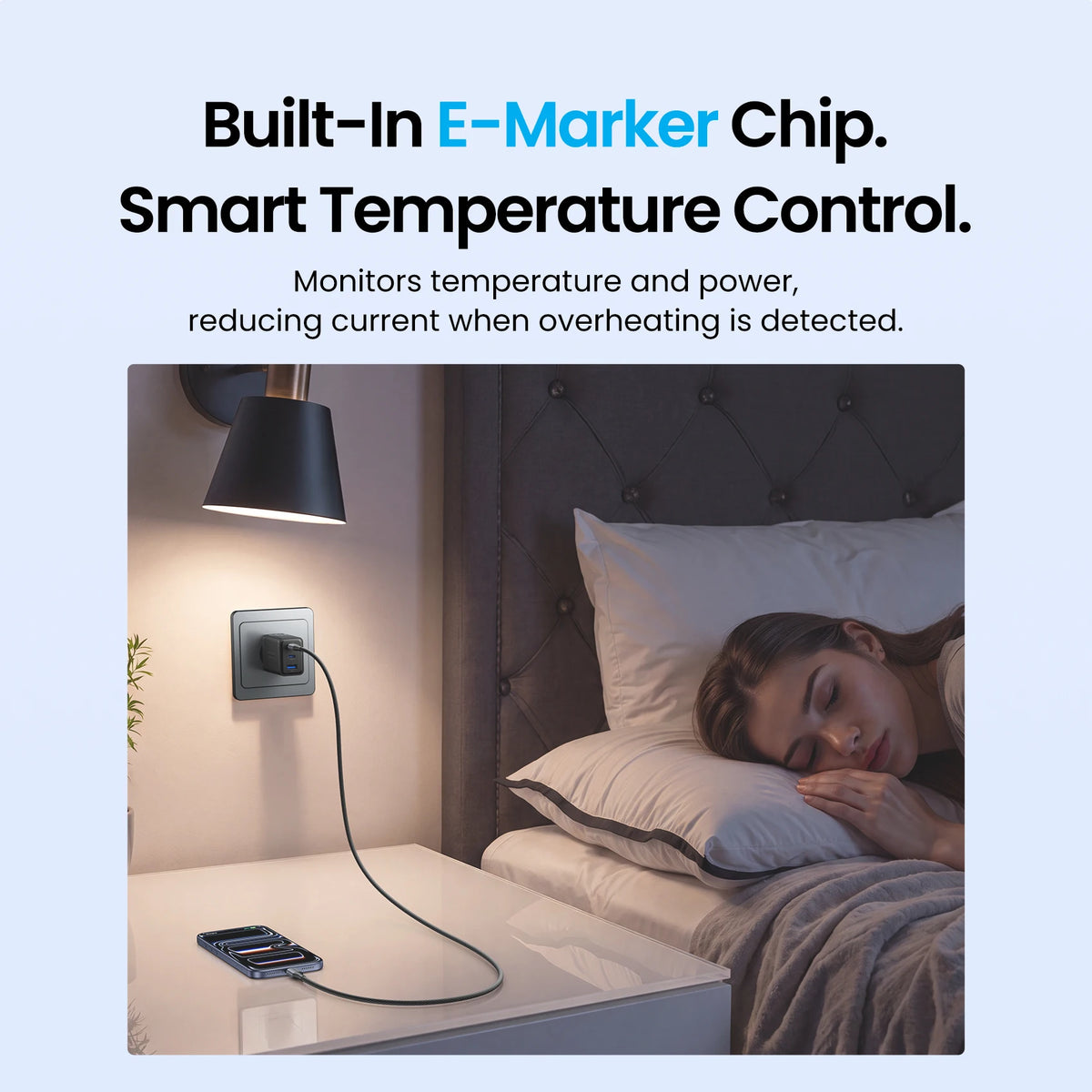 Vention 240W USB-C to USB-C Fast Charging Cable with E-Marker Chip