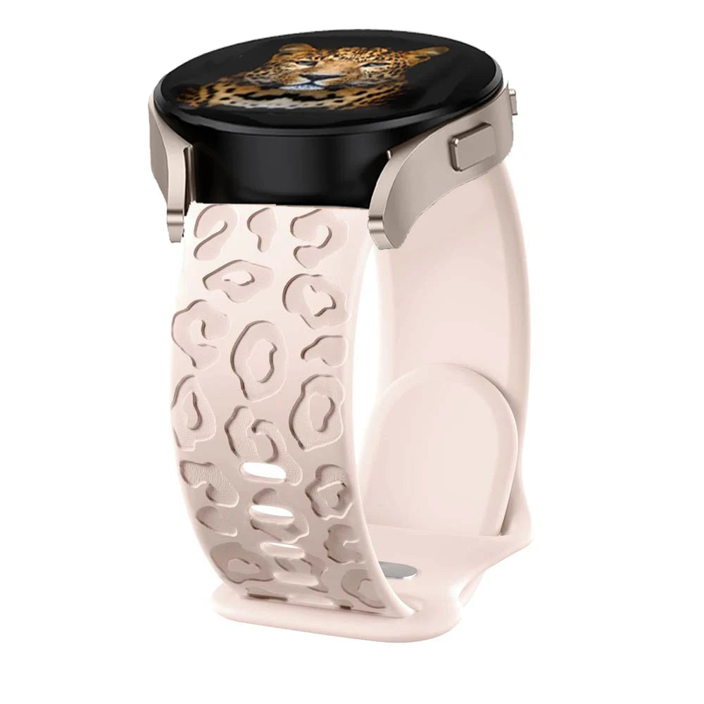 Engraved Silicone Strap for Samsung Galaxy Watch 6 & Galaxy Watch 6 Classic