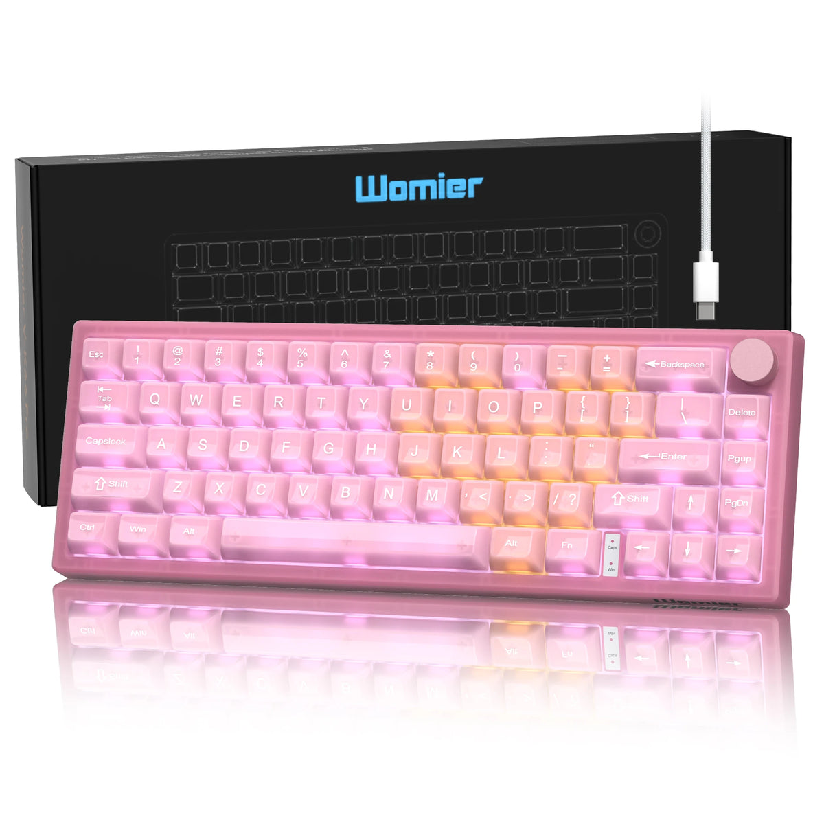 Womier VK66 PRO Gasket Mount RGB Gaming Keyboard