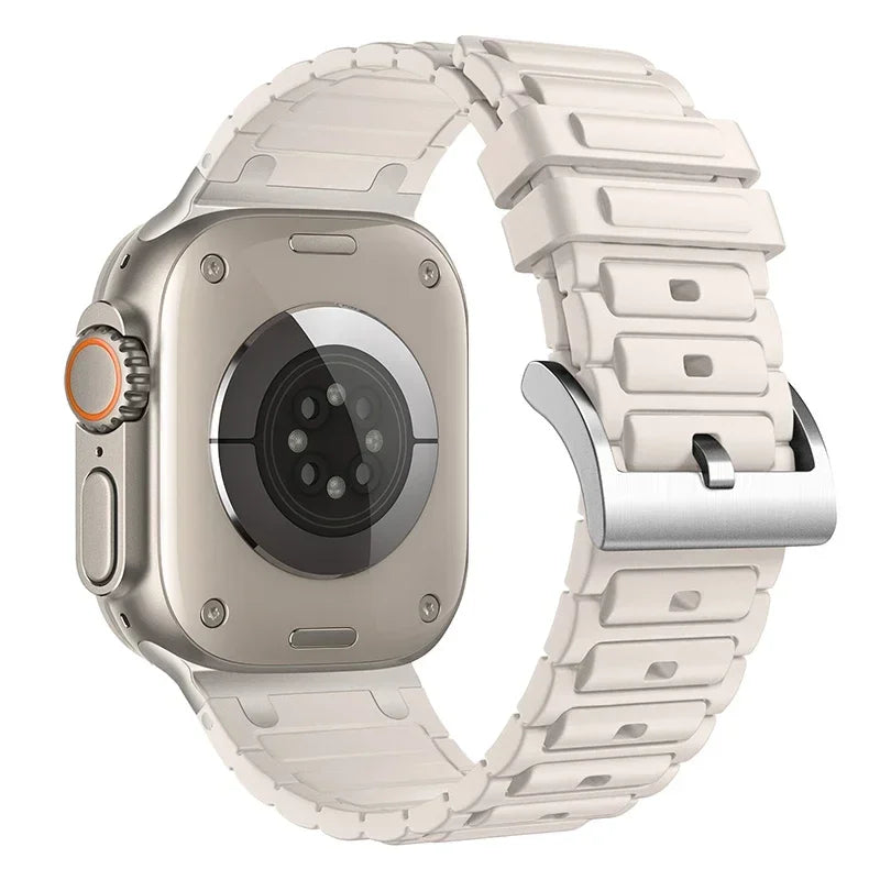 Luxury Silicone Band for Apple Watch