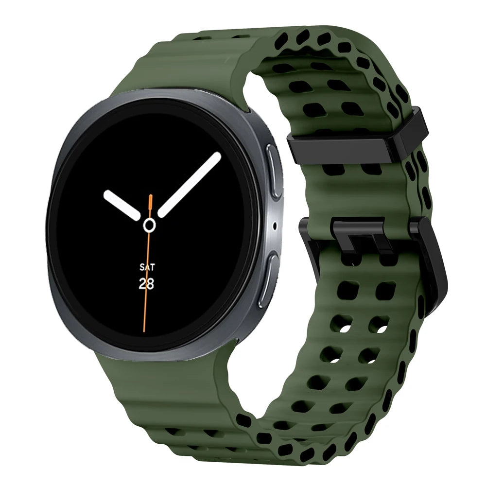Breathable Ocean Sport Wristband for Samsung Galaxy Watch 8 & Galaxy Watch 8 Classic
