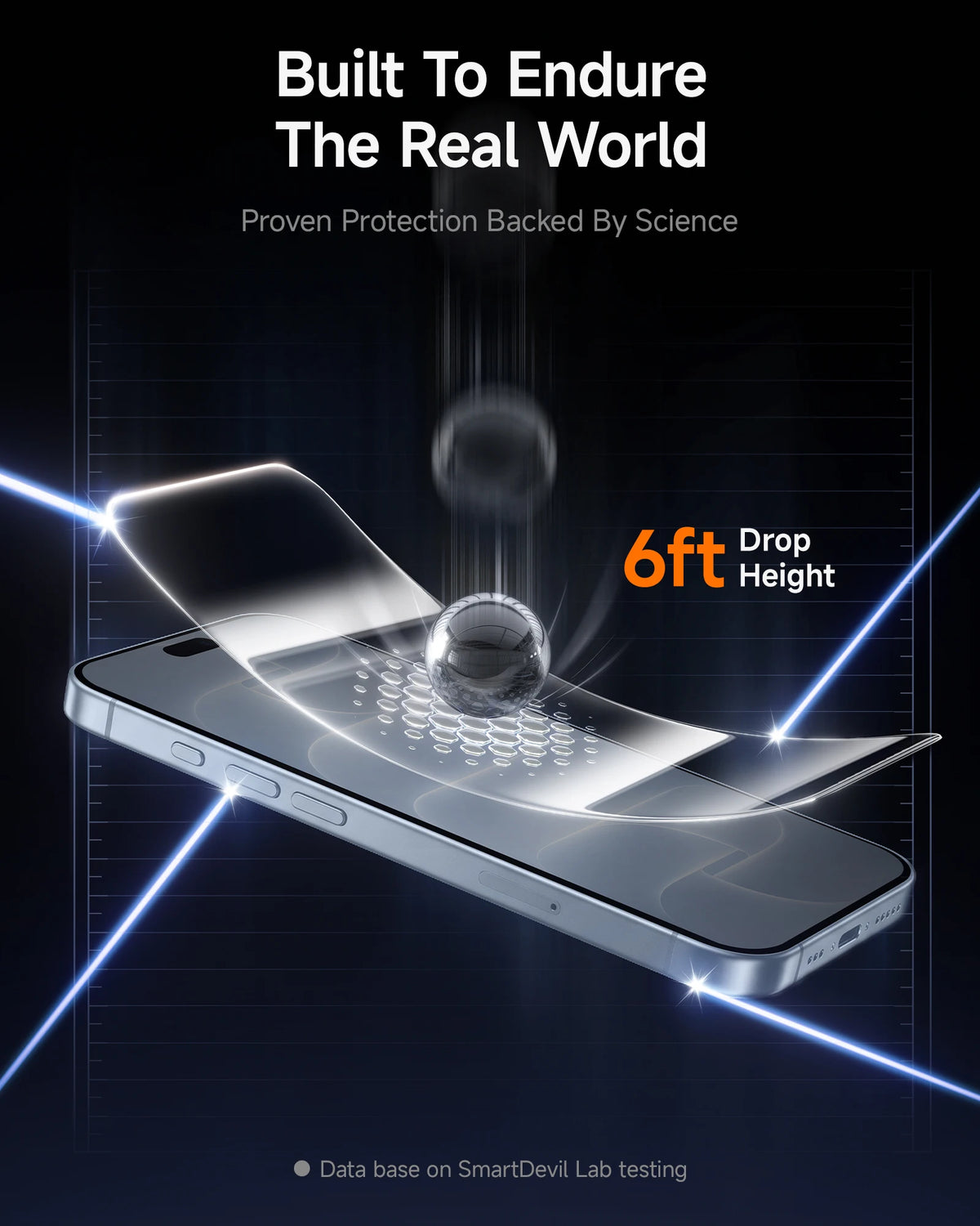 Tempered Glass Screen Protector with Auto-Seal Installation for iPhone 17 Series