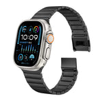 Durable Titanium Metal Band with Magnetic Buckle for Apple Watch