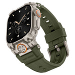 Rugged Armor Silicone Strap Replacement for Apple Watch Ultra 2