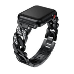 Luxury Cuban Link Jewelry Bracelet for Apple Watch