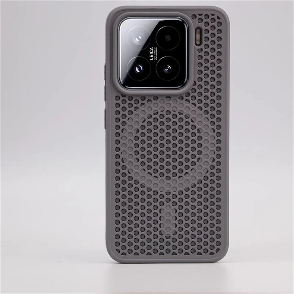 Honeycomb Cooling Magnetic Phone Case for Xiaomi 15 Series