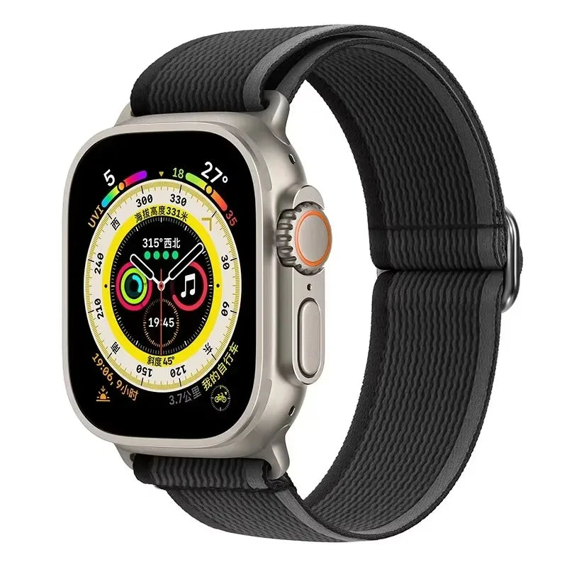 Comfort-Fit Nylon Wristband for Apple Watch