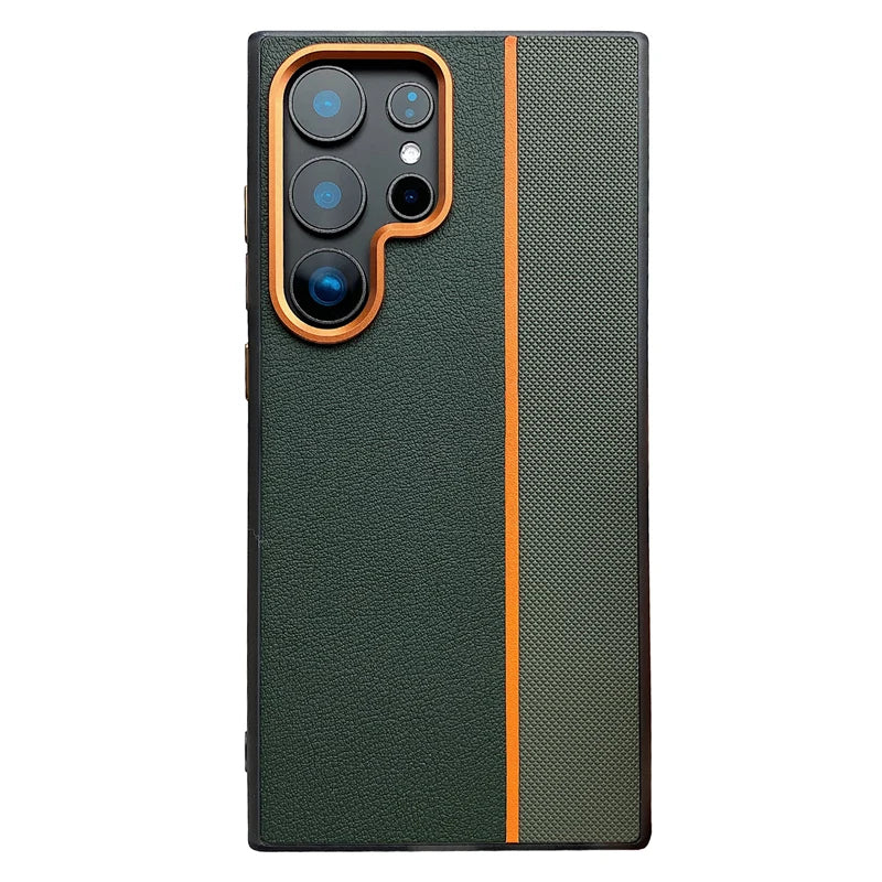 Hybrid Dual-Tone Magnetic Case for Samsung Galaxy S24 Ultra