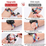 High-Quality Nylon Knitting Strap for Samsung Galaxy Watch 6 and Galaxy Watch 6 Classic