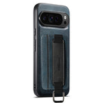 Premium Leather Wallet Case with Wristband and Card Slot for Google Pixel 9 Series