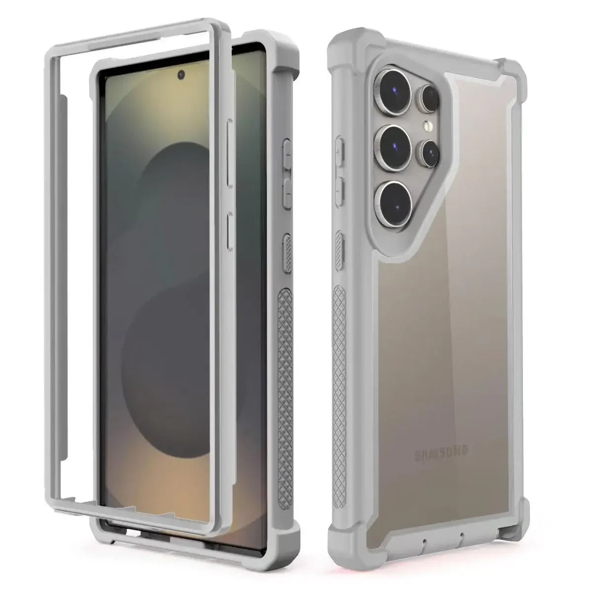 Rugged Luxury Protective Case for Galaxy S25 Series
