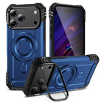 Armor Shockproof MagSafe Case with Metal Lens Bracket for iPhone 17 Series