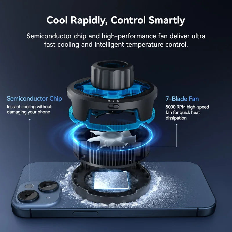 Ulanzi SK-10 Wireless Charging Stand with Cooling Fan