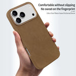 Premium Shockproof Leather MagSafe Case for iPhone 17 Series