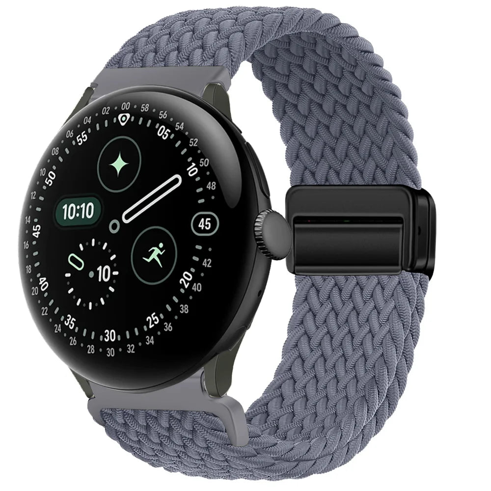 Breathable Nylon Braided Band For Google Pixel Watch 4
