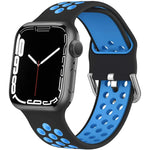 Two Tone Silicone Sport Strap for Apple Watch