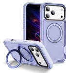 Durable Multi-Layer MagSafe Case with Adjustable 360° Stand for iPhone 17 Series