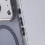 Shockproof Matte Translucent MagSafe Case with Metal Lens Protection for iPhone 17 Series