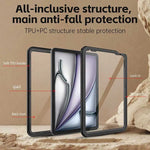 360° All-Inclusive Waterproof Clear Case for iPad Air M2