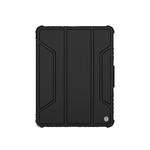 iPad Air M2 (2024) Folding Case with Lens Protection and Built-in Pen Holder