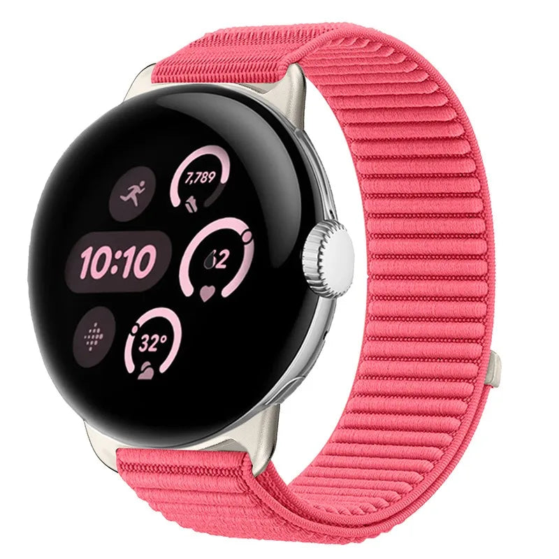 Breathable Woven Nylon Strap for Google Pixel Watch 4