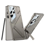 Protective Shockproof Case with Kickstand & Camera Guard for Samsung Galaxy S24 Ultra