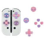 Skull-Themed Silicone D-Pad Button Caps for Nintendo Switch Joy-Con