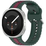 Perforated Silicone Strap with Ribbed Texture for Samsung Galaxy Watch 9