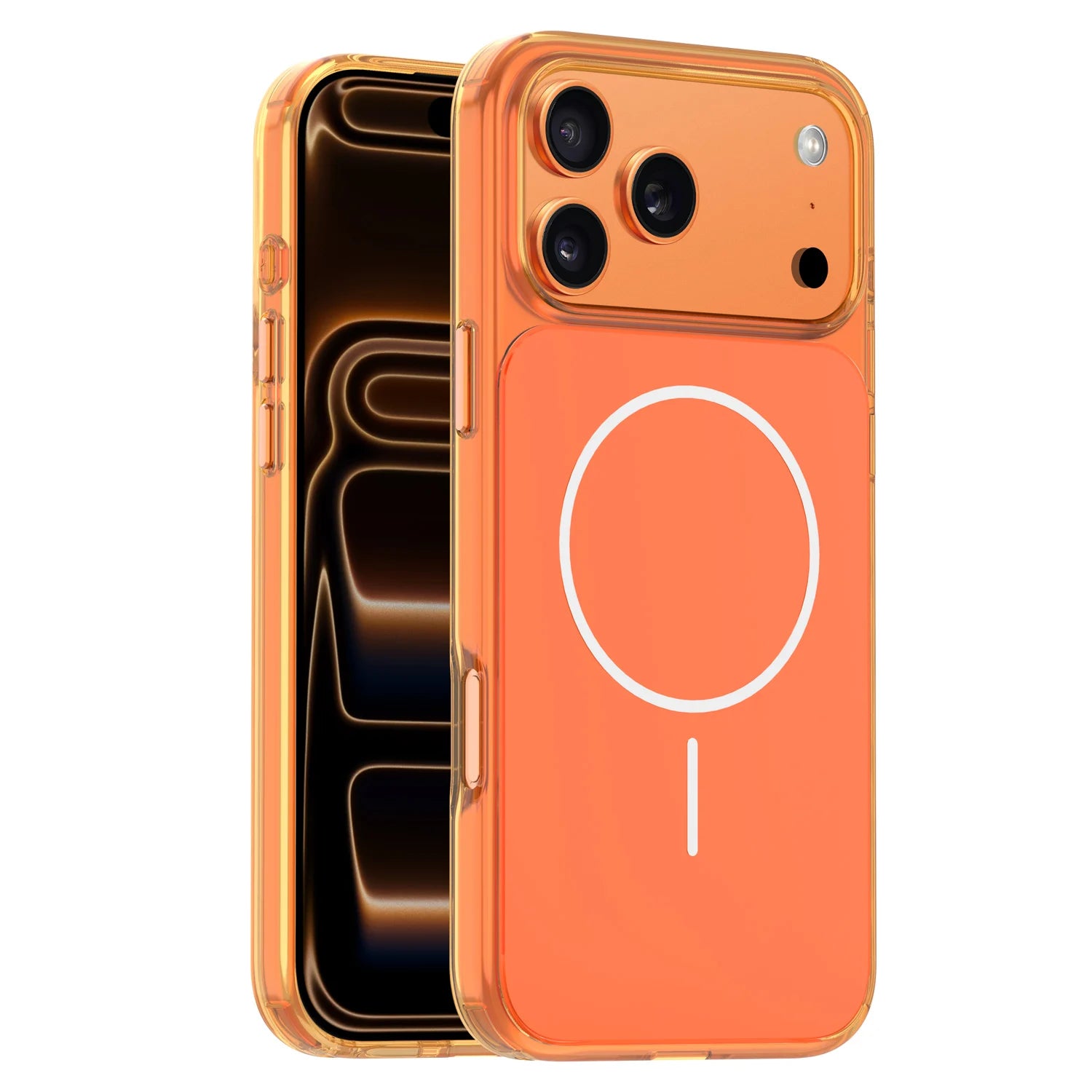 Slim Transparent MagSafe Case for iPhone 17 Series