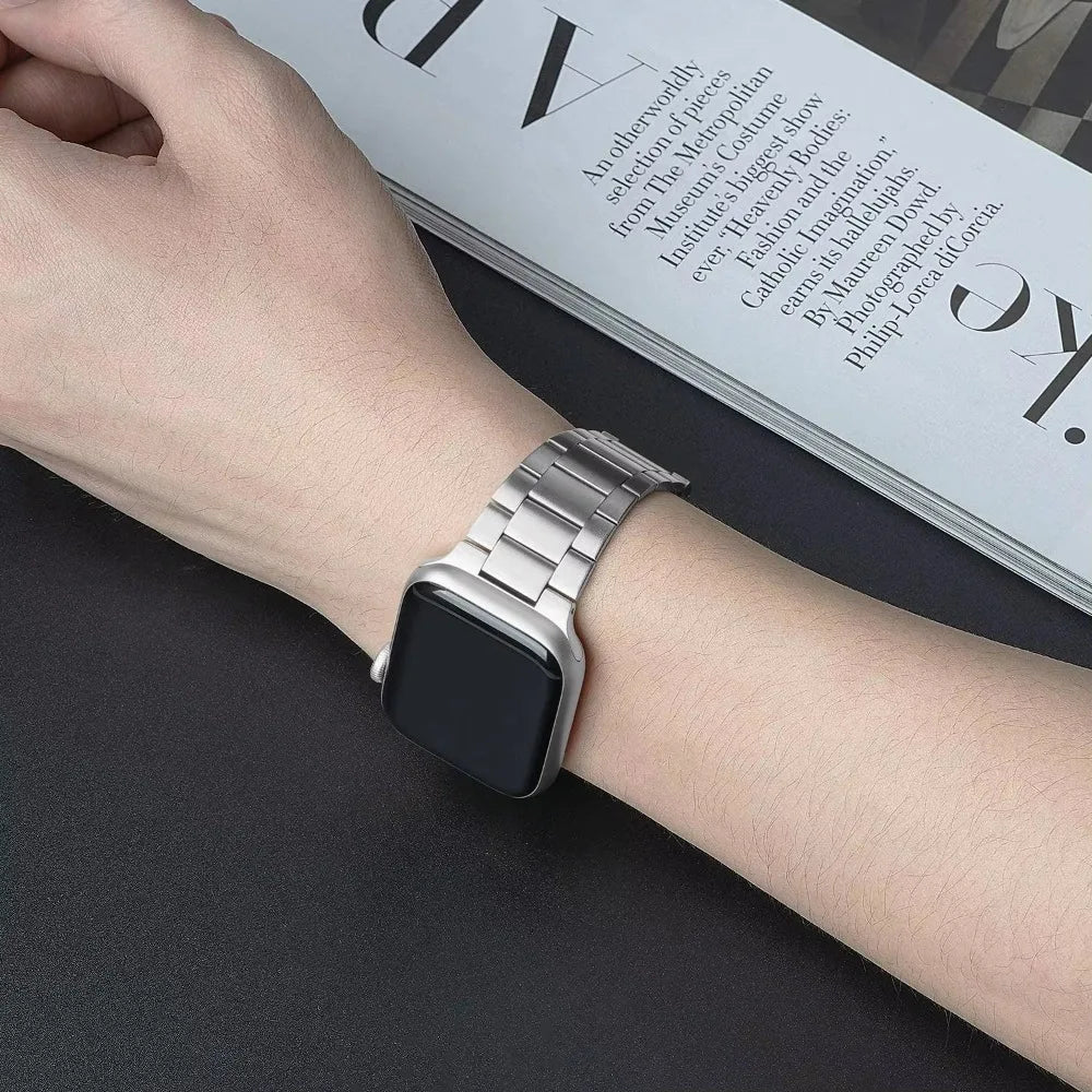 Premium Stainless Steel Watchband for Apple Watch
