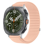 Breathable Ribbed Nylon Watch Strap for Samsung Galaxy Watch Ultra 2