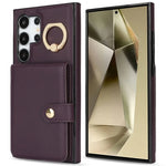 Protective Leather Wallet Case with Card Slots for Samsung Galaxy S24 Series