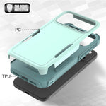 iPhone 17 Series Rugged Matte Hybrid Armor Case