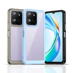 Honor X6B Shockproof Case with Hard Translucent Soft Edges