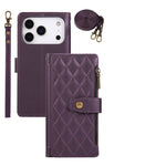 iPhone 17 Series Crossbody Purse Case with Wrist Strap