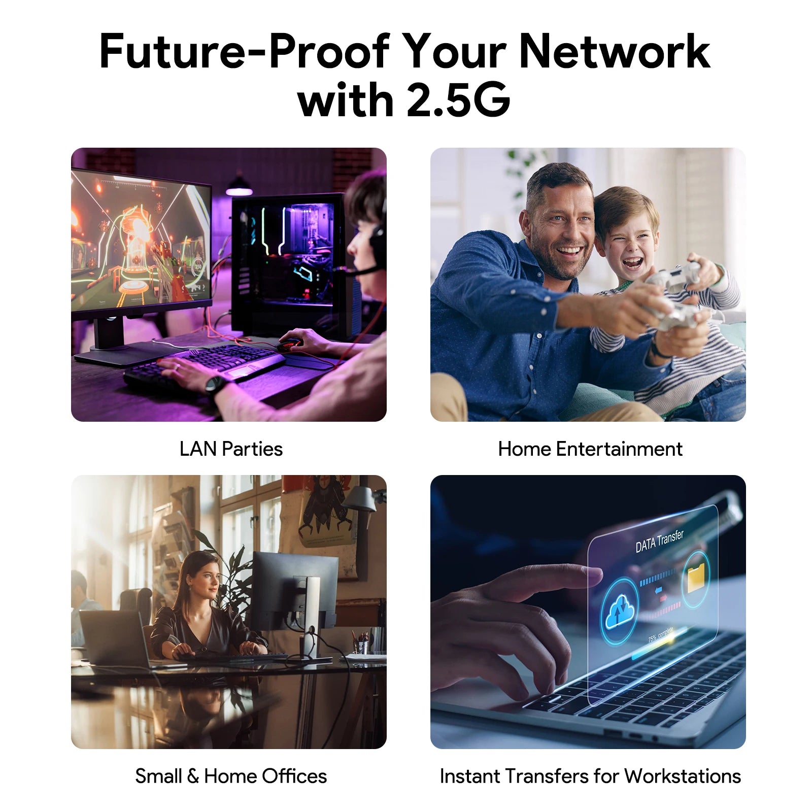 EDUP EP-SG7820 8-Port 2.5 Gigabit Ethernet Switch