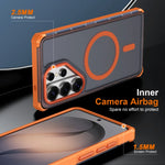 Soft-Touch Matte Magnetic Case for Samsung Galaxy S25 Series