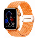 Stretchable Braided Solo Loop with Magnetic Closure for Apple Watch