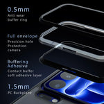 Shockproof Translucent Matte Case with Corner Airbag Protection for Xiaomi 18 Series