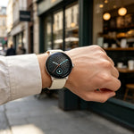 Elastic Nylon Velcro Adjustment Watch Band for Google Pixel Watch 3