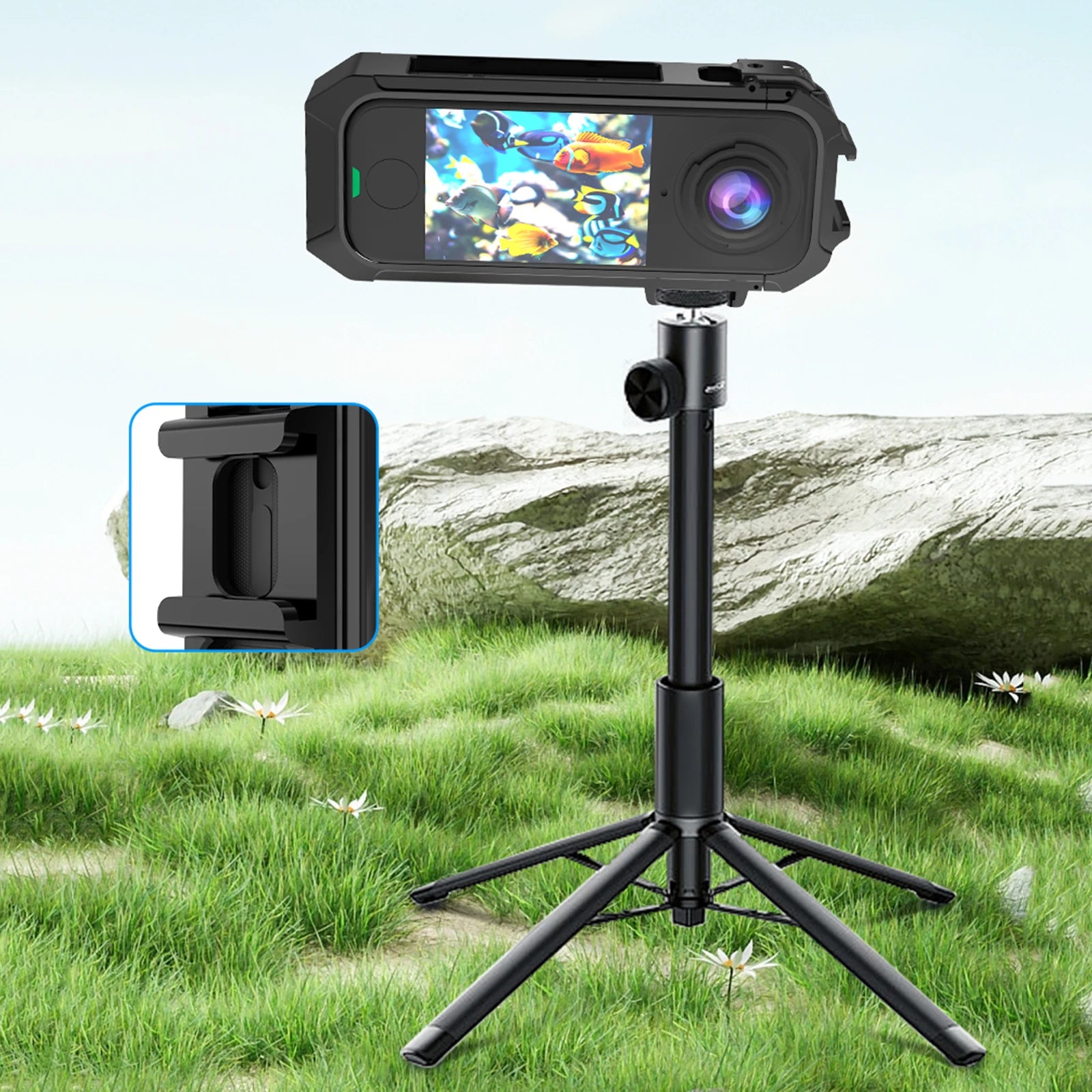 Insta360 X4 Air Protective Housing with Dual Cold Shoe Mounts