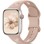 Breathable Silicone Sport Strap for Apple Watch