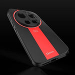 Xiaomi 17 Ultra Magnetic Lichi Leather Case with Soft TPU & Matte Finish